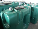 bovengrondse regen watertank