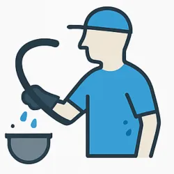 Stap 6 regenwaterput reinigen: de regenwaterput zorgvuldig naspoelen met proper water.